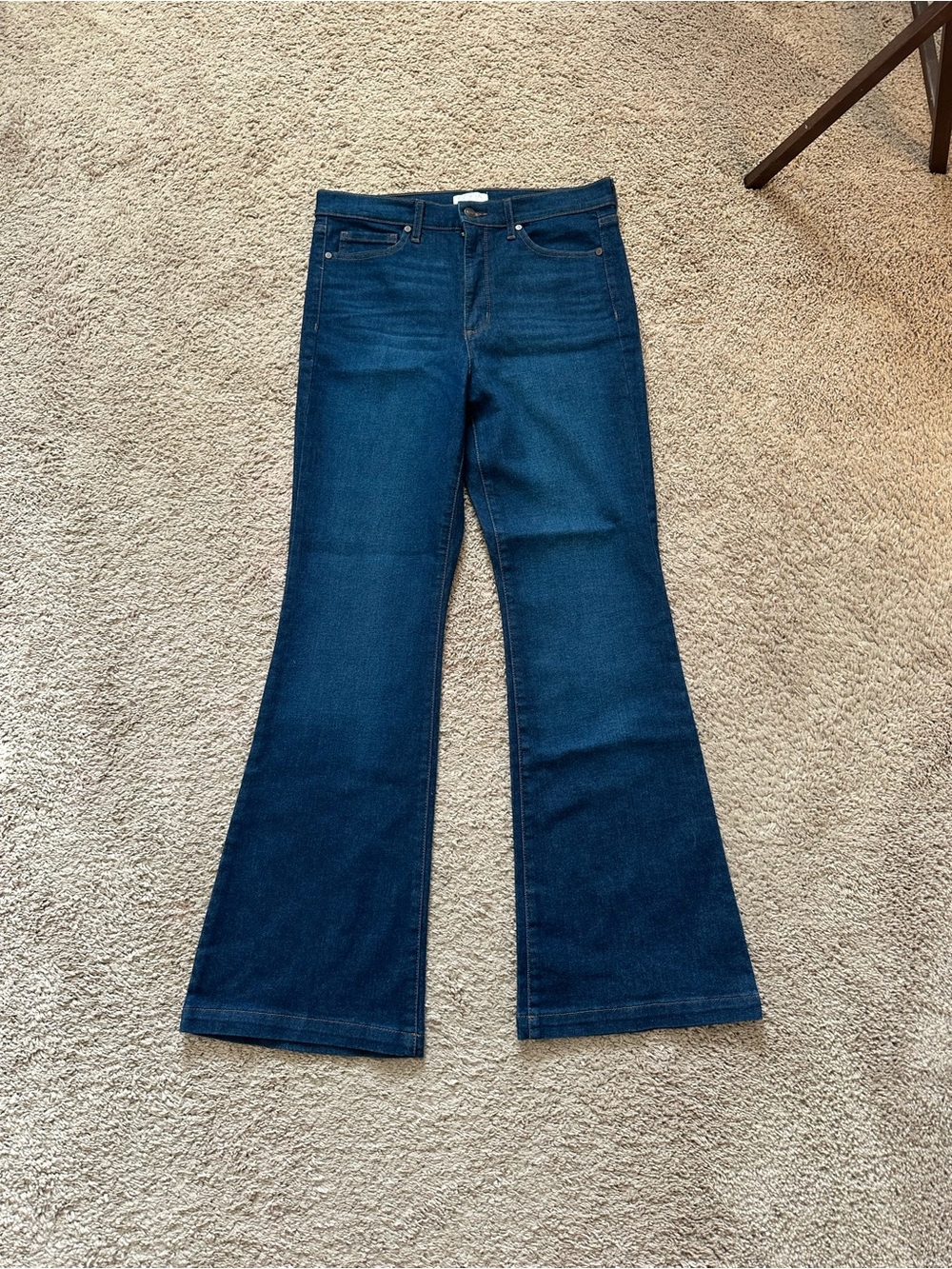 Sofia Jeans by Sofia Vergara Melissa High-Rise Flare Jeans Dark Wash Women's 12